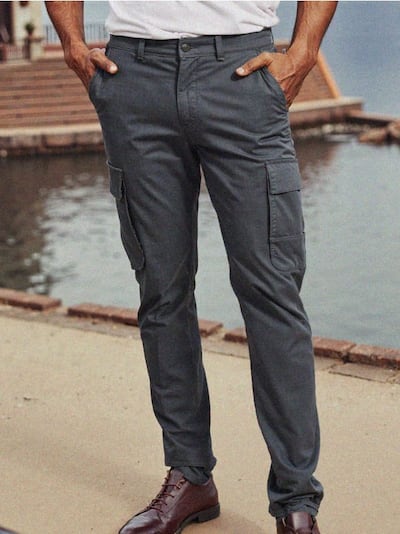 Штани slim cargo