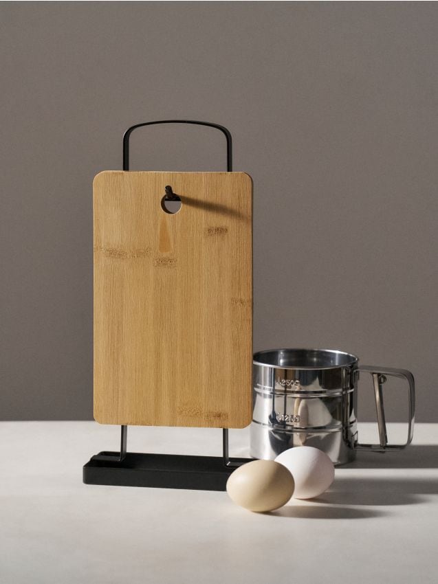 Sinsay - Set de tocătoare cu suport 5 pack - bej