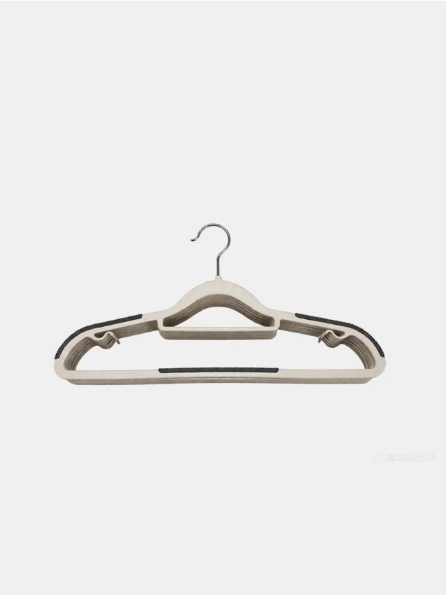 Sinsay - Set de umerașe antiderapante 10 pack - gri-închis
