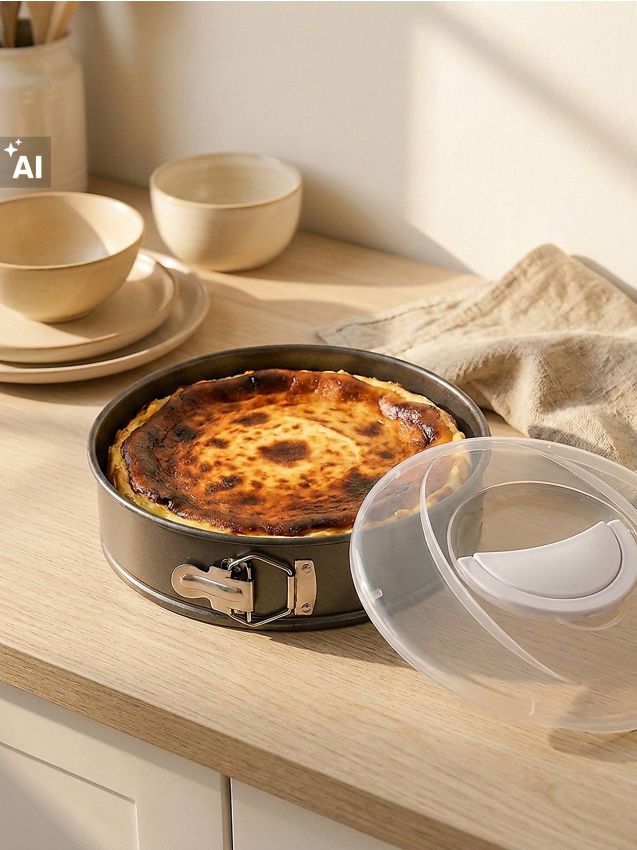 Sinsay - Formă de copt cu margine detașabilă și capac - gri-închis