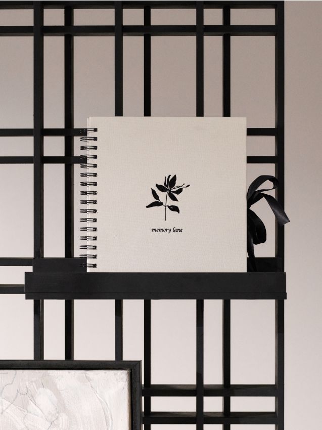 Sinsay - Fotoalbum na špirále - bordová