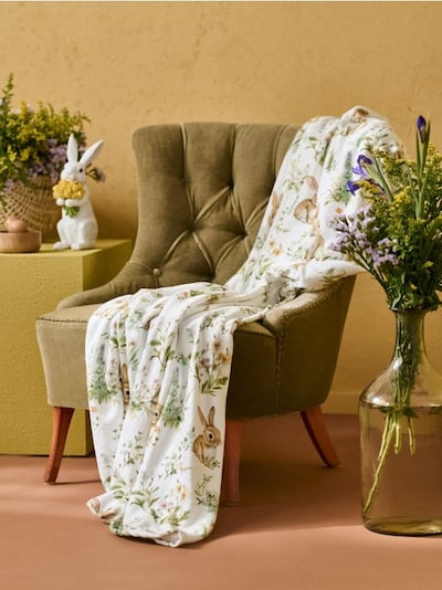 Плед із зайчиками