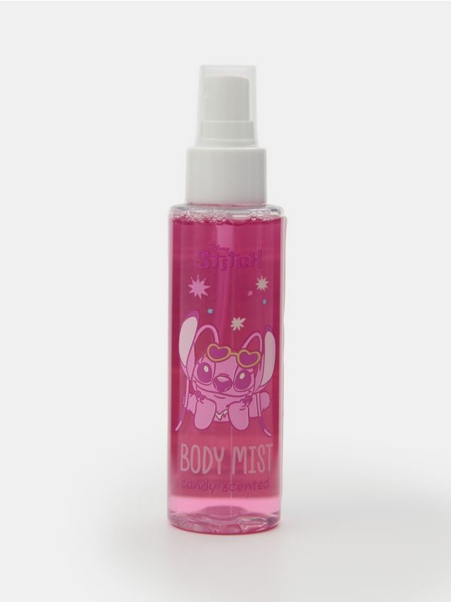 Sinsay - Spray pentru corp Stitch cu parfum dulce - roz-pastel