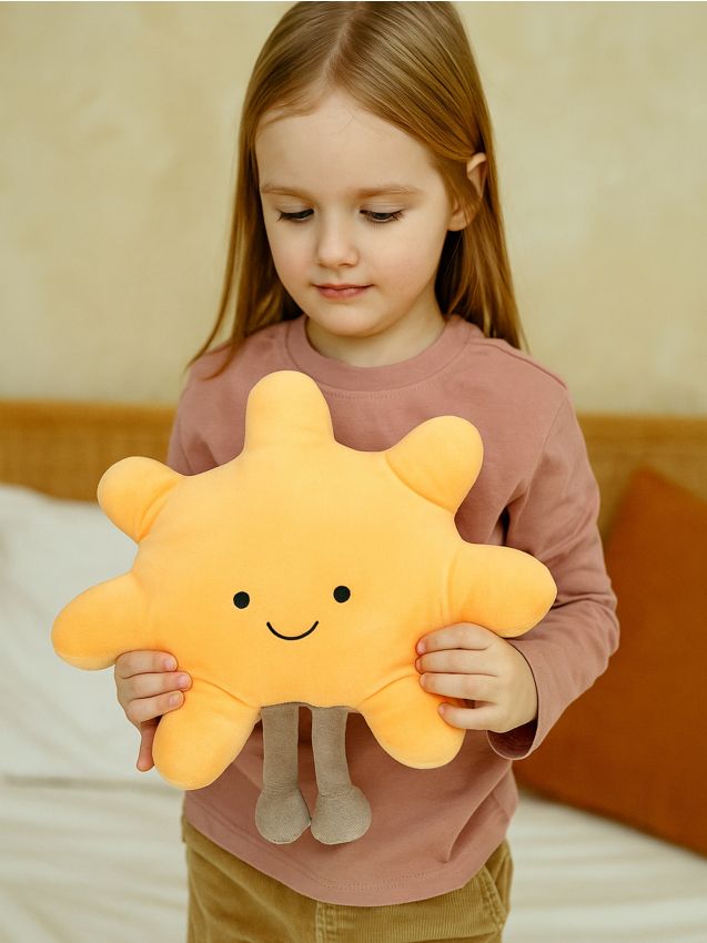 Sinsay - Plyšová hračka v tvare slnka - oranžová