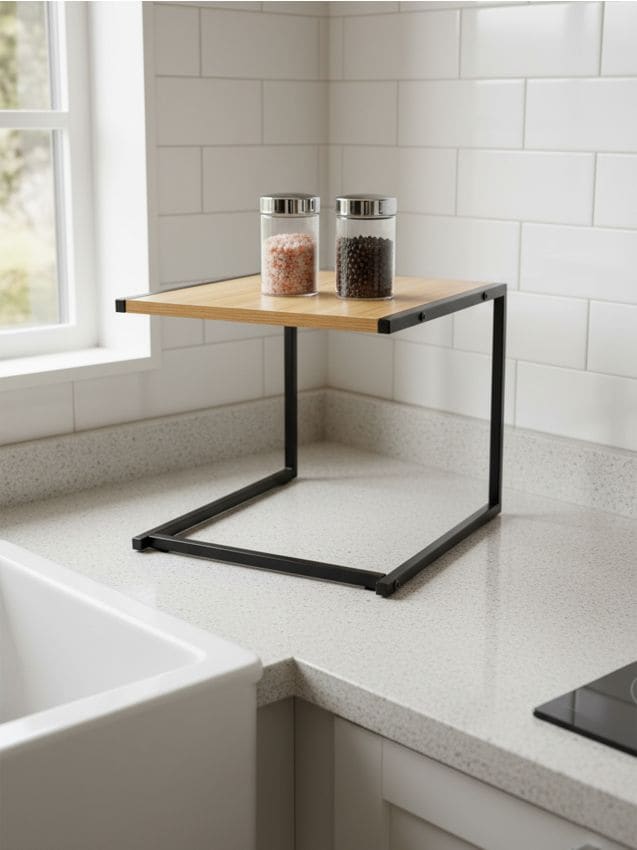 Sinsay - Raft independent cu cadru metalic - bej