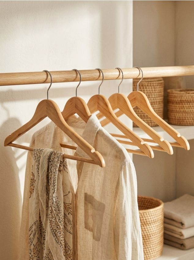 Sinsay - Set de 6 umerașe - bej