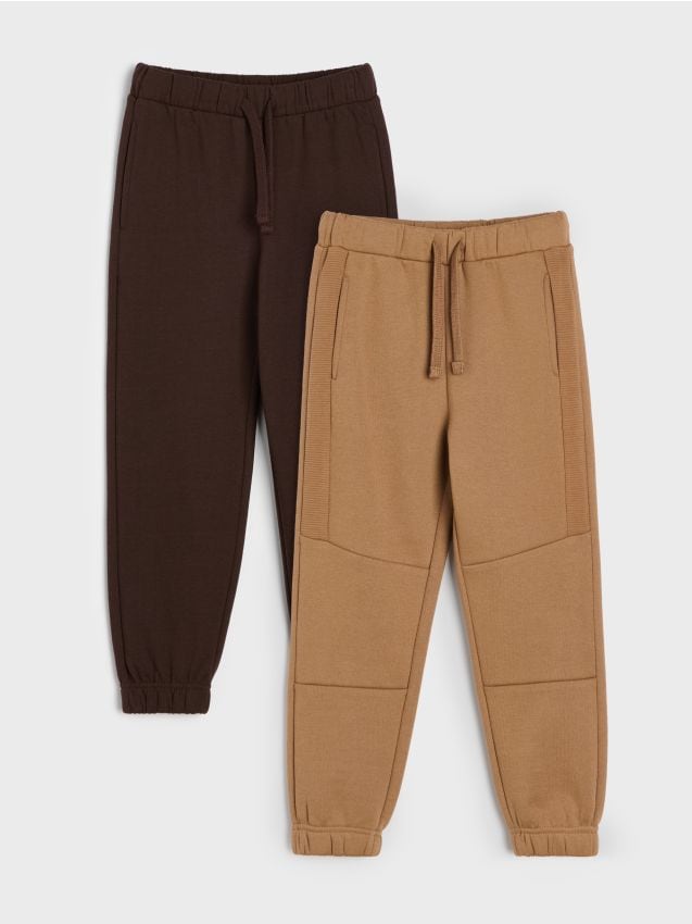 Sinsay - Set de 2 pantaloni de trening jogger loose - multicolor