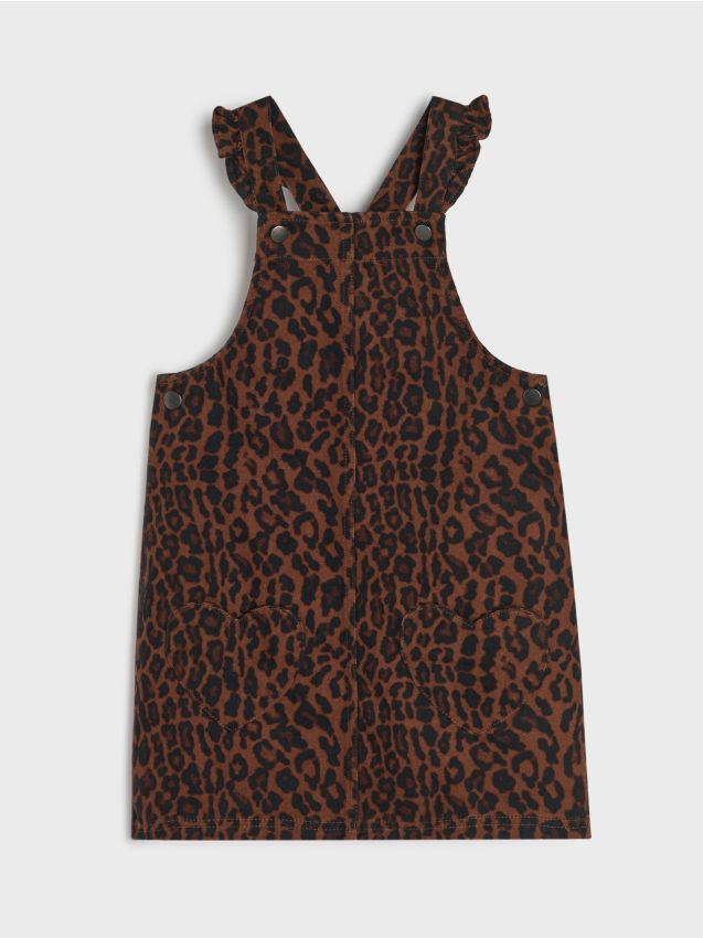 Obleka z leopardjim potiskom - SINSAY