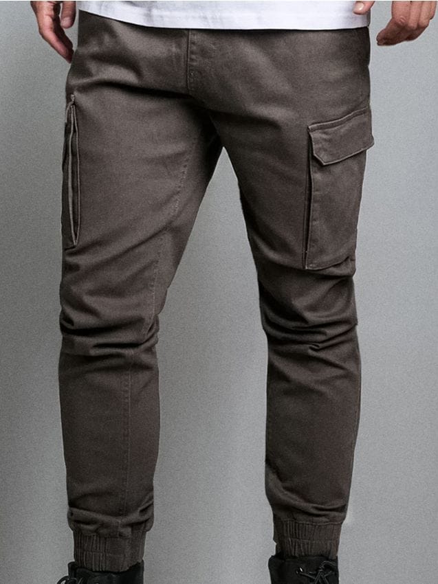 Sinsay - Pantaloni jogger - gri deschis