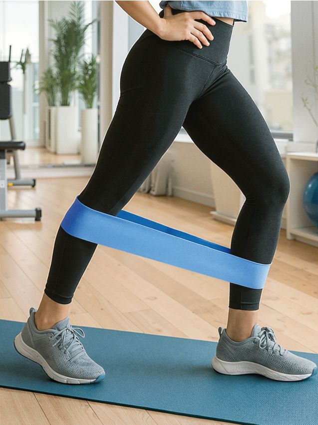 Sinsay - Balenie 4 cvičebných gúm - svetlomodrá