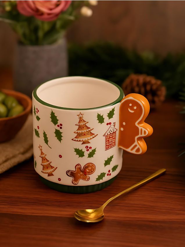 Sinsay - Cană cu motiv de sărbători - multicolor