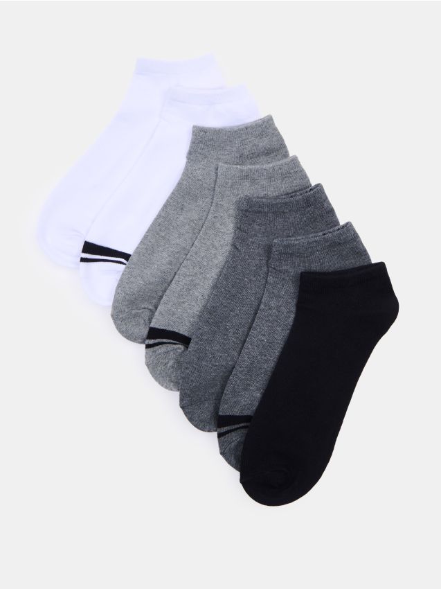 Sinsay - Bawełniane skarpetki 7 pack - wielobarwny