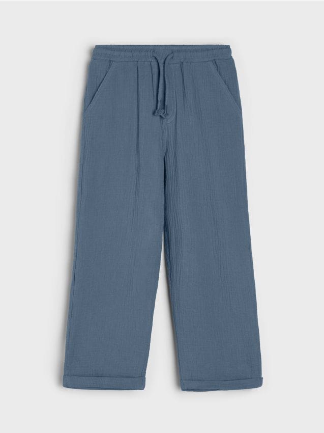 Sinsay - Jeansy straight leg - indigo jeans