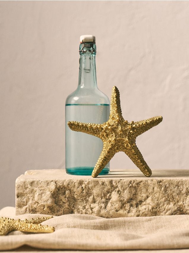 Sinsay - Decorațiune de sine stătătoare în formă de stea de mare - auriu