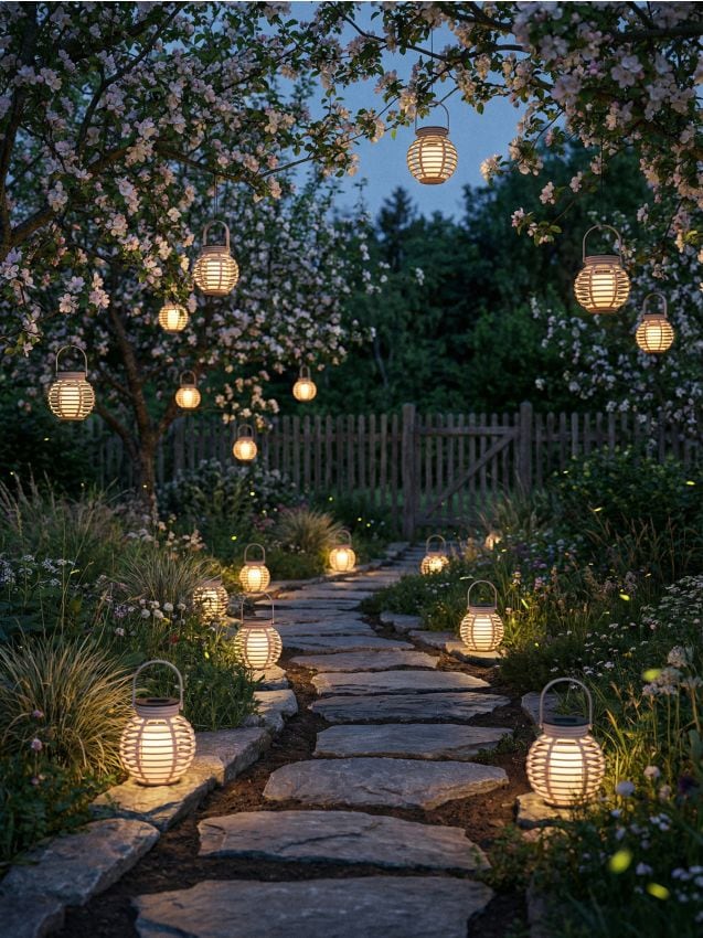 Sinsay - Lampion solar LED decorativ cu mâner - bej