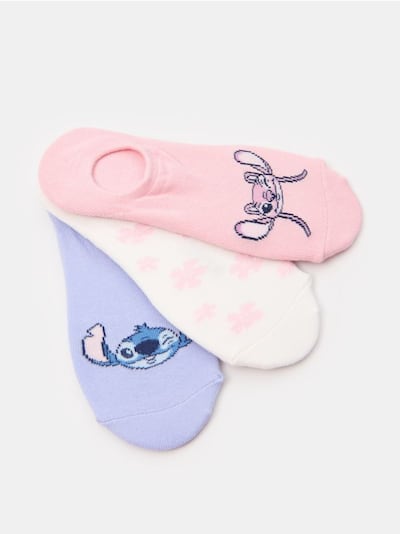 Socken, 3er-Pack Stitch