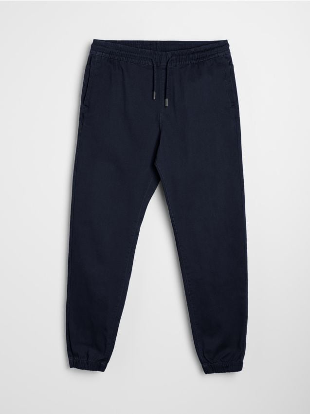 Sinsay - Pantaloni jogger - bleumarin