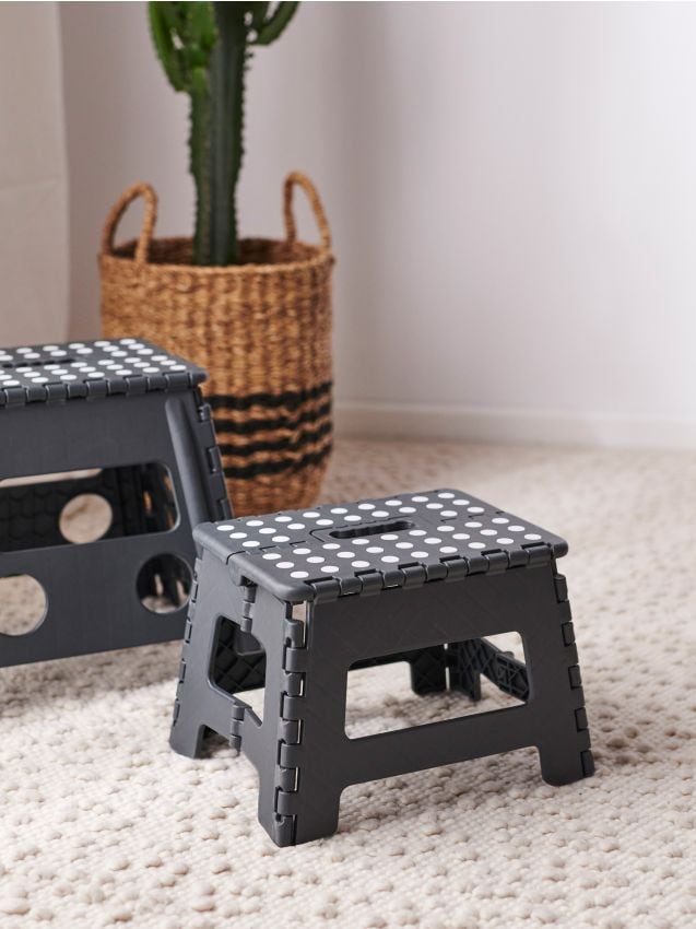 Sinsay - Skladacia podnožka - tmavosivá