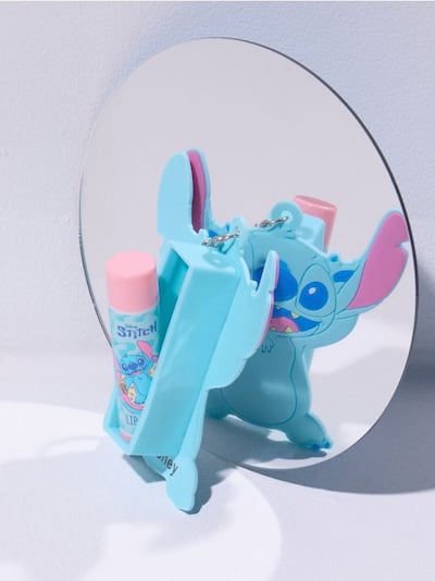 Balzam za ustnice z obeskom za ključe Stitch