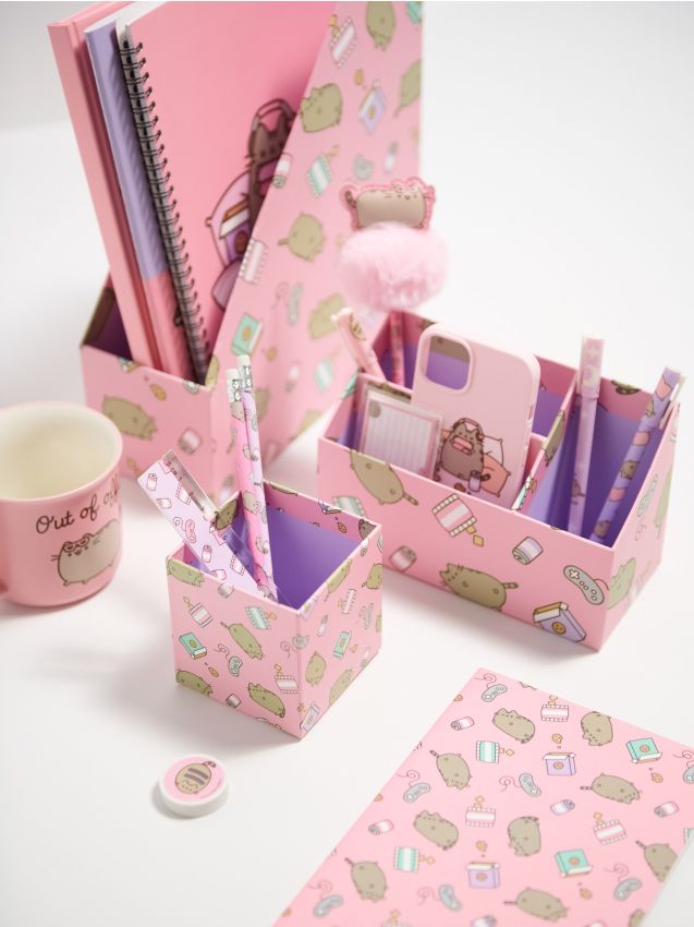 Sinsay - Sada organizérov na stôl Pusheen the Cat - viacfarebná
