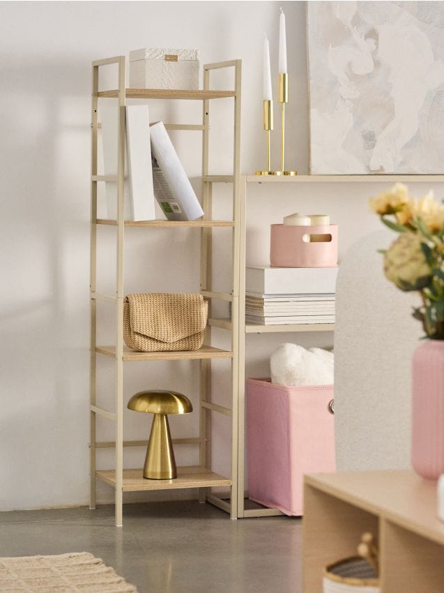 Sinsay - Úzky regál stĺpik - béžová