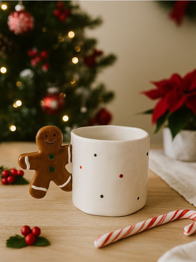 Sinsay - Hrnček so sviatočným motívom - béžová