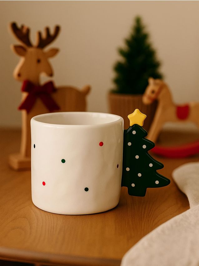 Sinsay - Hrnček so sviatočným motívom - zelená