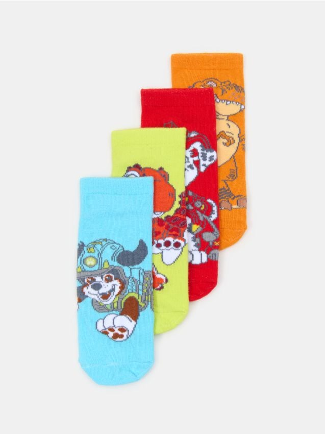 Sinsay - Șosete PAW Patrol – set de 4 bucăți - multicolor