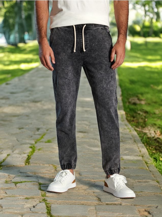 Sinsay - Jogger džínsy - šedá