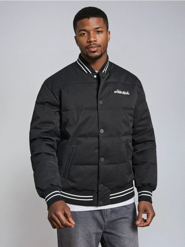 Sinsay - Geacă puffer matlasată - negru