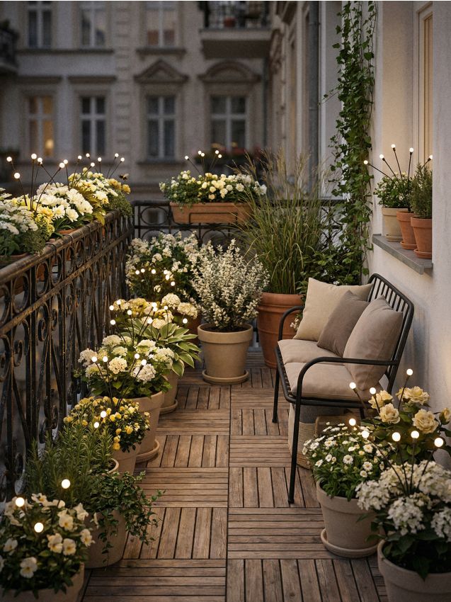 Sinsay - Lampă solară LED de grădină pentru înfipt în pământ - alb