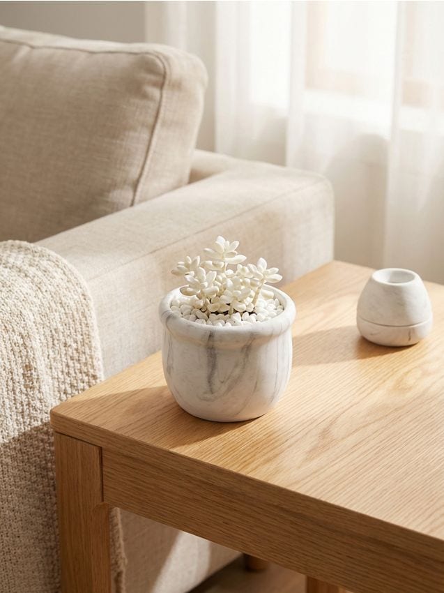 Sinsay - Ghiveci din ceramică cu model marmorat - multicolor