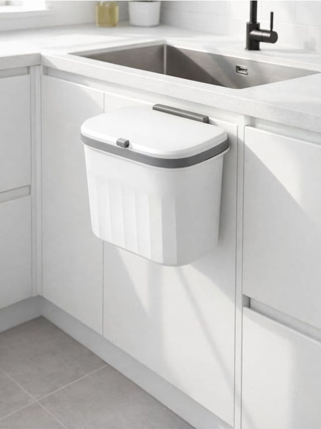 Sinsay - Coș de gunoi - alb