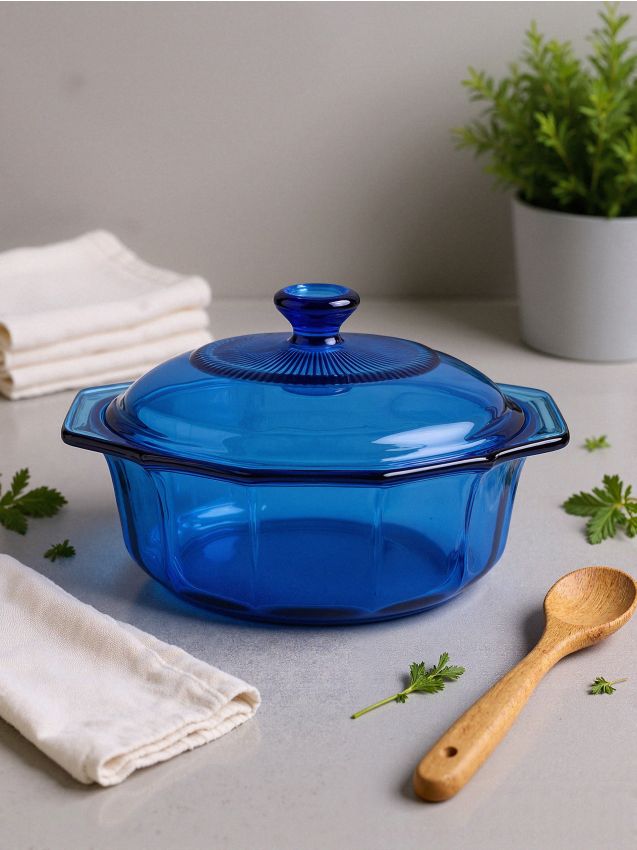 Sinsay - Ohnivzdorná misa s vekom - indigová