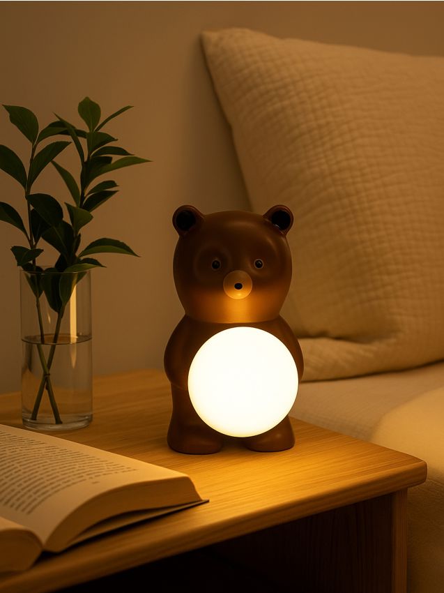 Sinsay - LED lampa - hnedá