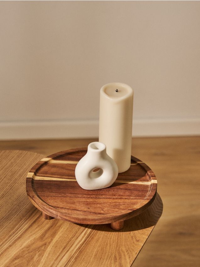 Sinsay - Tavă decorativă rotundă - bej