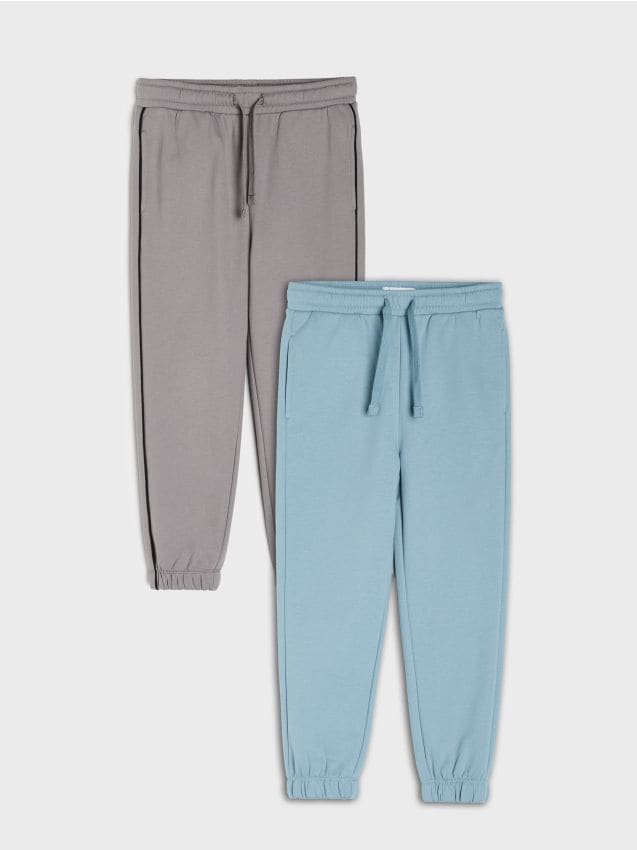 Sinsay - Set de 2 pantaloni de trening jogger loose - multicolor