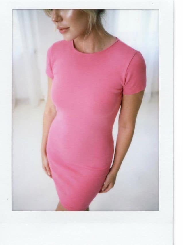 Sinsay - Rochie mini - roz-aprins