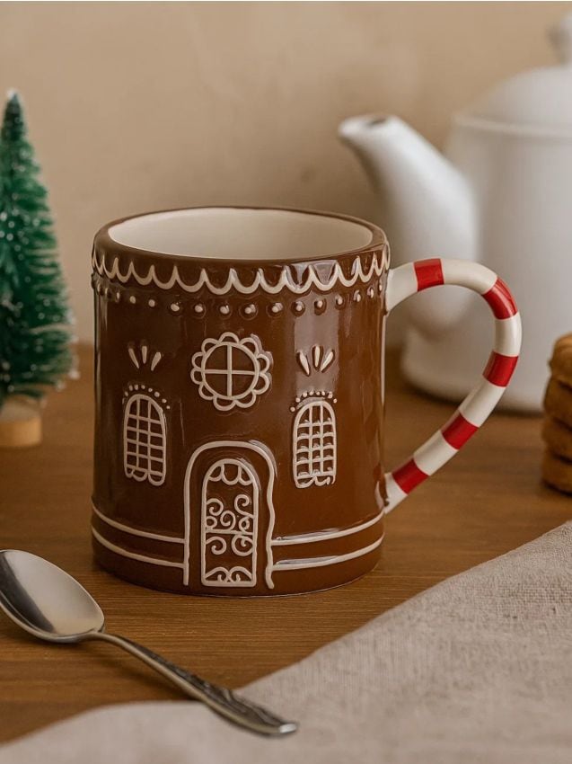 Sinsay - Hrnček so sviatočným motívom - hnedá