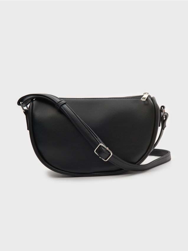 Sinsay - Geantă hobo - negru