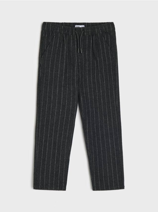 Sinsay - Pantaloni pull-on în dungi - multicolor