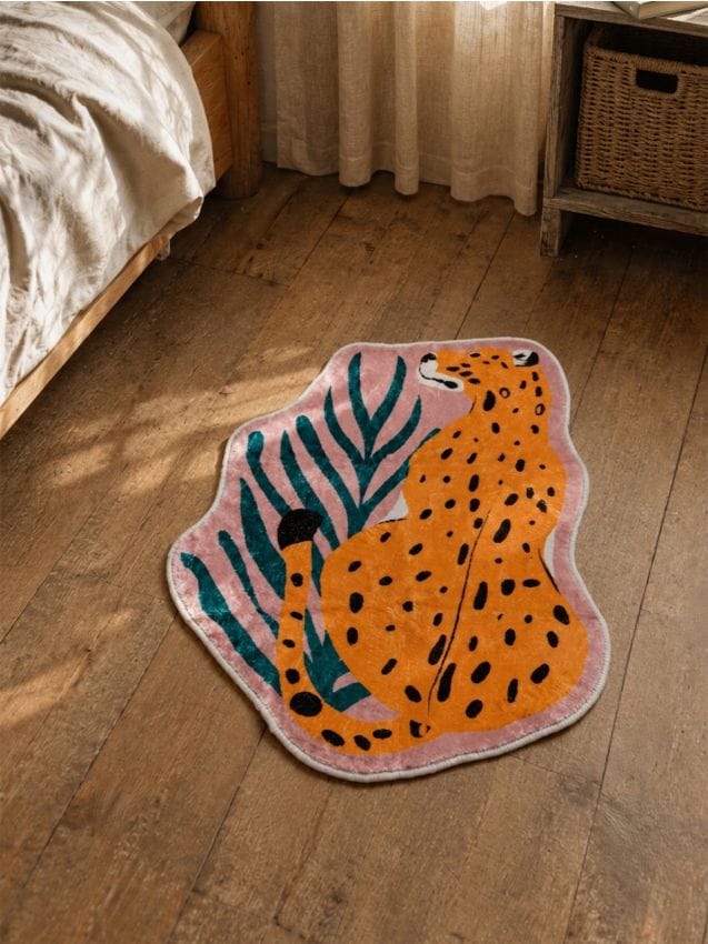 Sinsay - Covor cu motiv leopard - multicolor