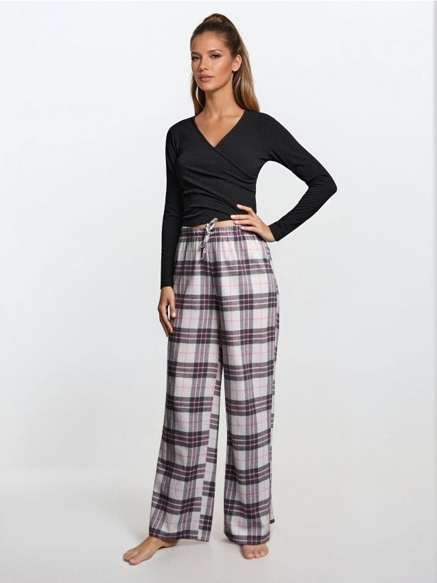 Sinsay - Spodok pyžama - pastelová ružová