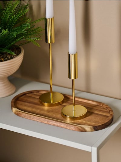 Дървена декоративна табла