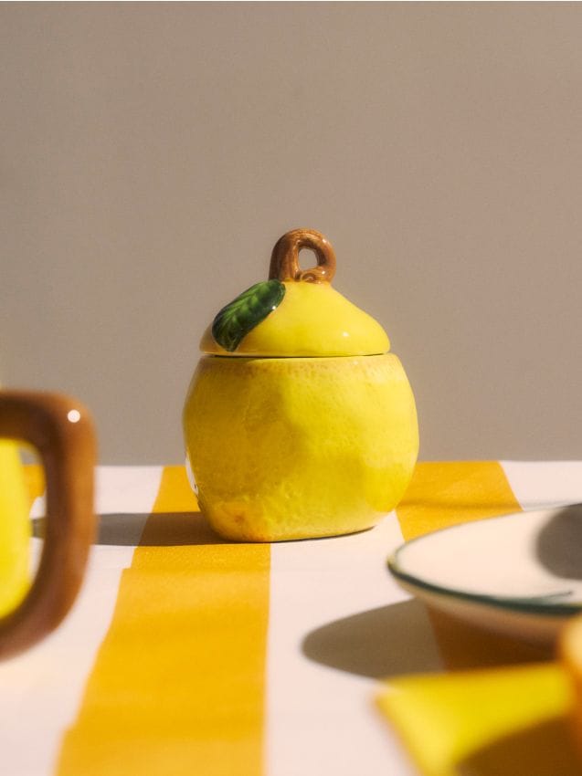 Sinsay - Recipient pentru zahăr - galben