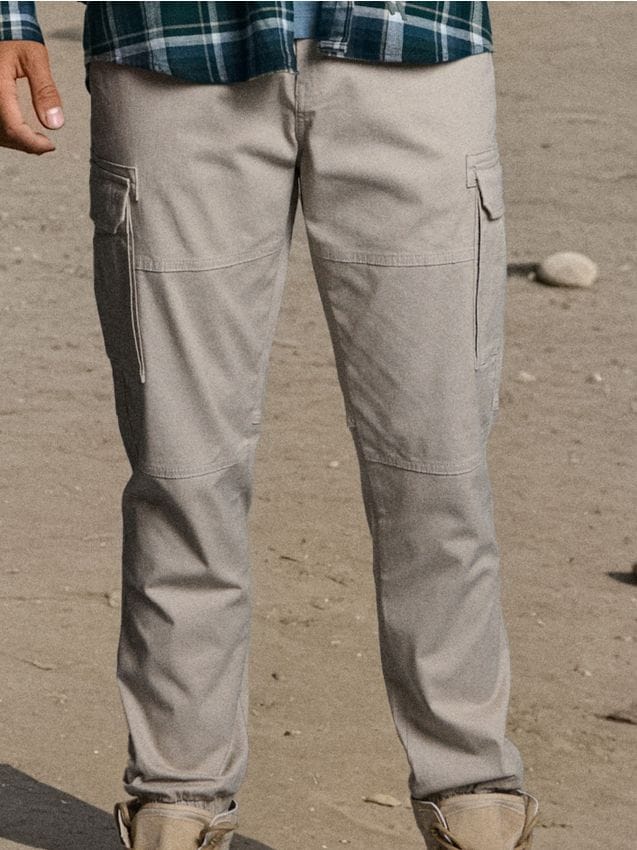 Sinsay - Pantaloni cargo - bej