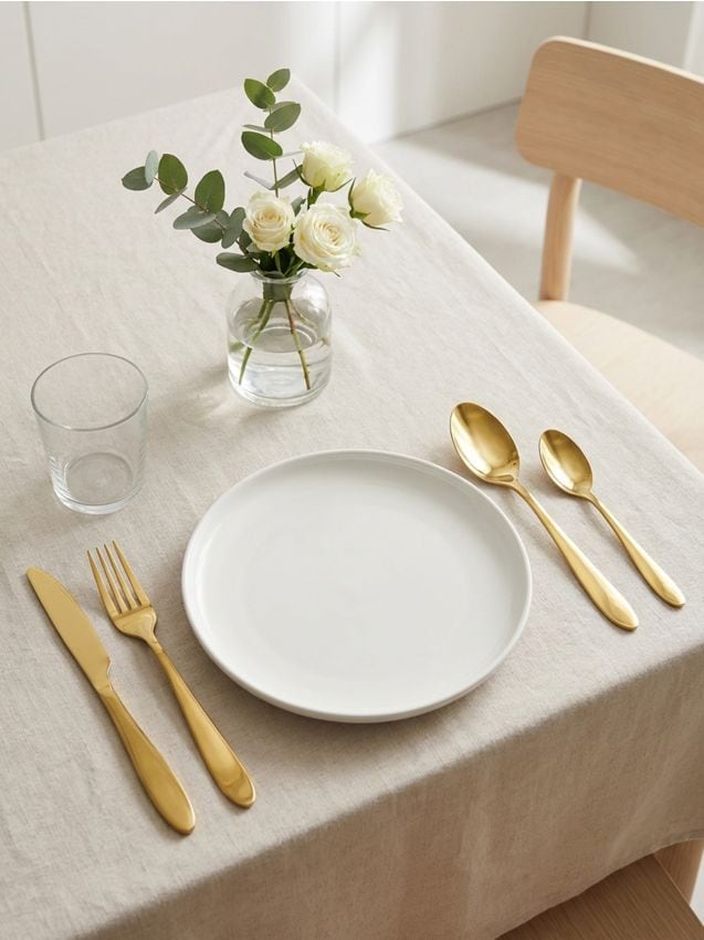 Sinsay - Set de tacâmuri 4 pachet - auriu