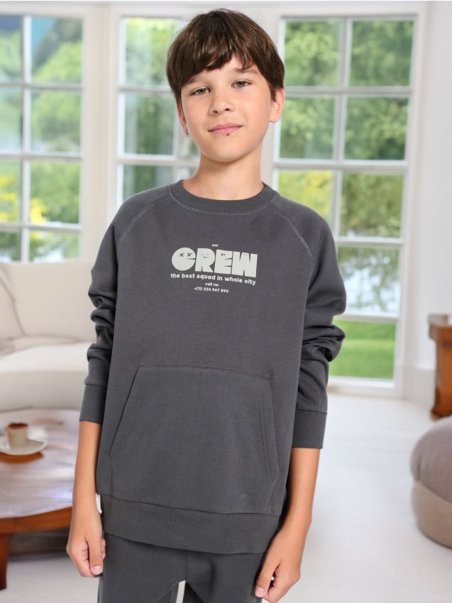 Sinsay - Komplet dzianinowy - szary