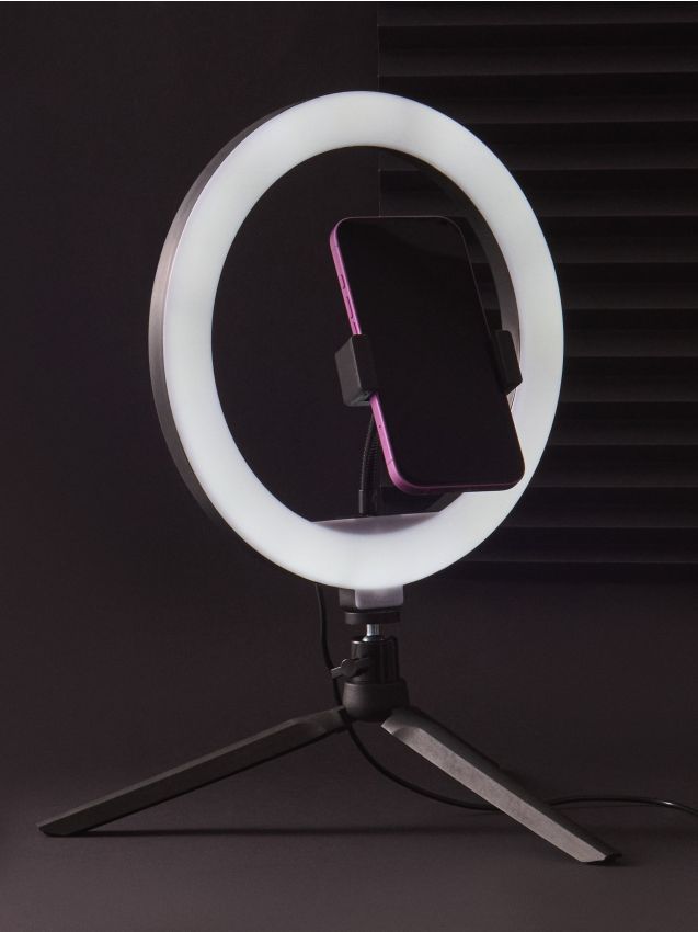 Sinsay - Selfie lampa - čierna