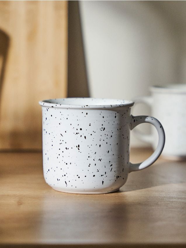 Cană ceramică stropită - SINSAY